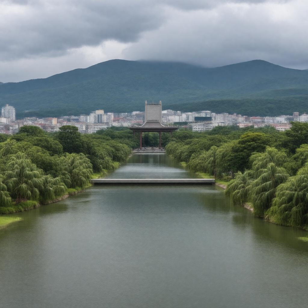AI-created image of Hiroshima, Japan