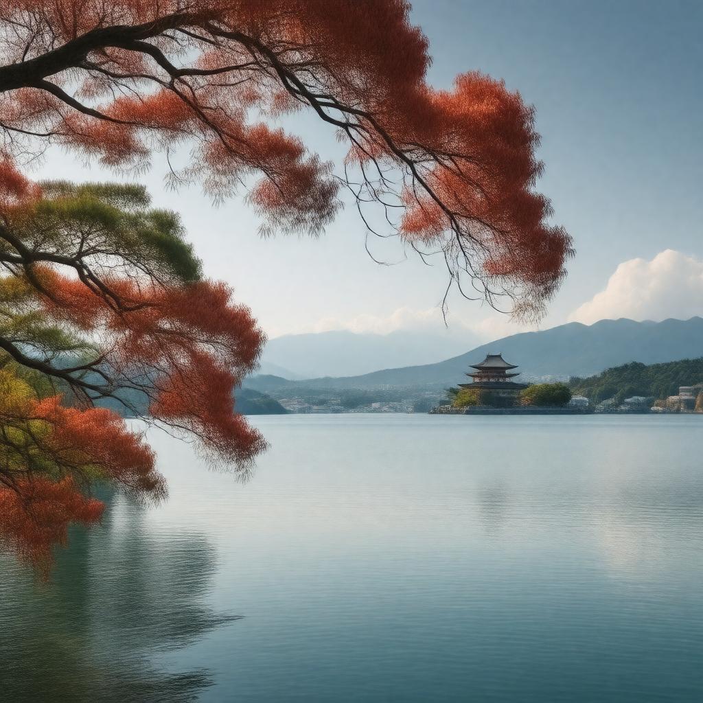 AI-created image of Hiroshima Prefecture