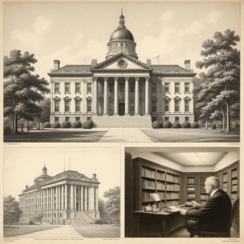 AI-created image of Historic American Buildings Survey