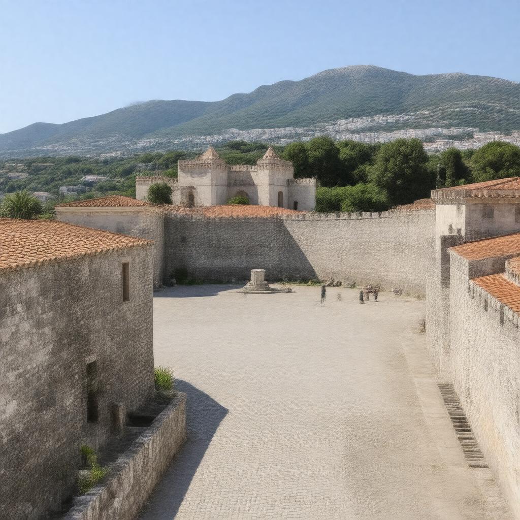 Click to view larger image AI-created image of Historic Centre of Corfu