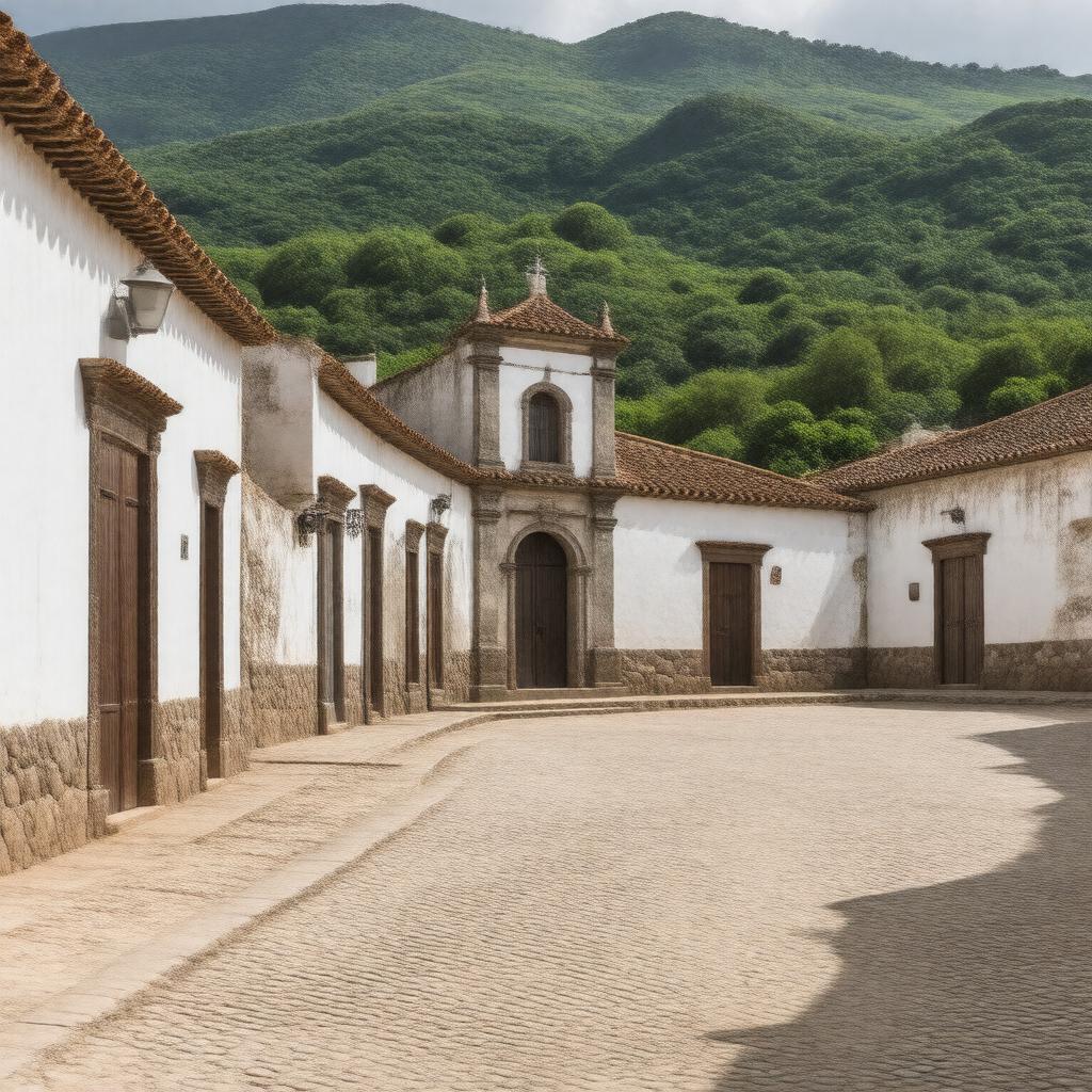 AI-created image of Historic Centre of Diamantina