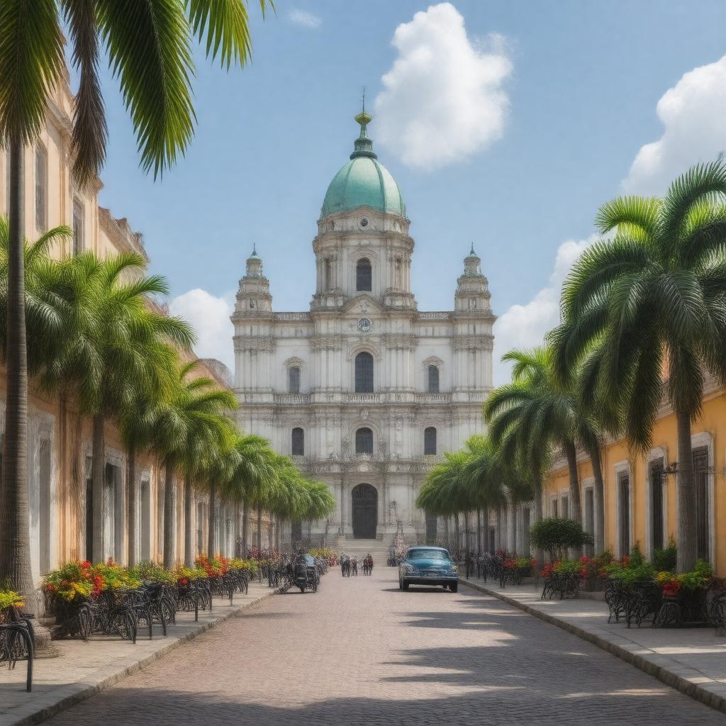 AI-created image of Historic Centre of Havana