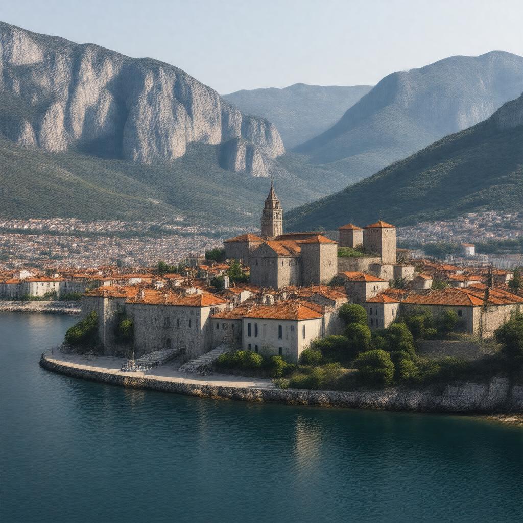 AI-created image of Historic Centre of Kotor