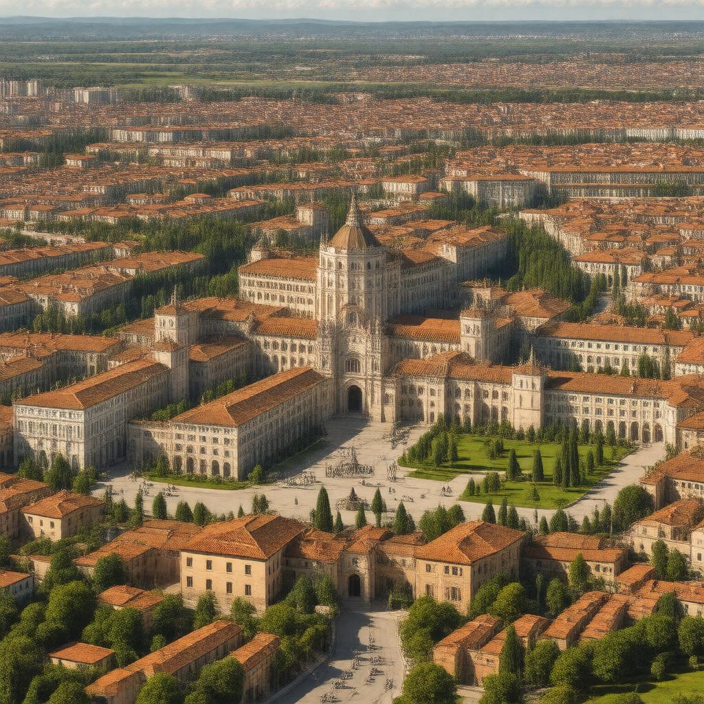 AI-created image of Historic Centre of Mantua