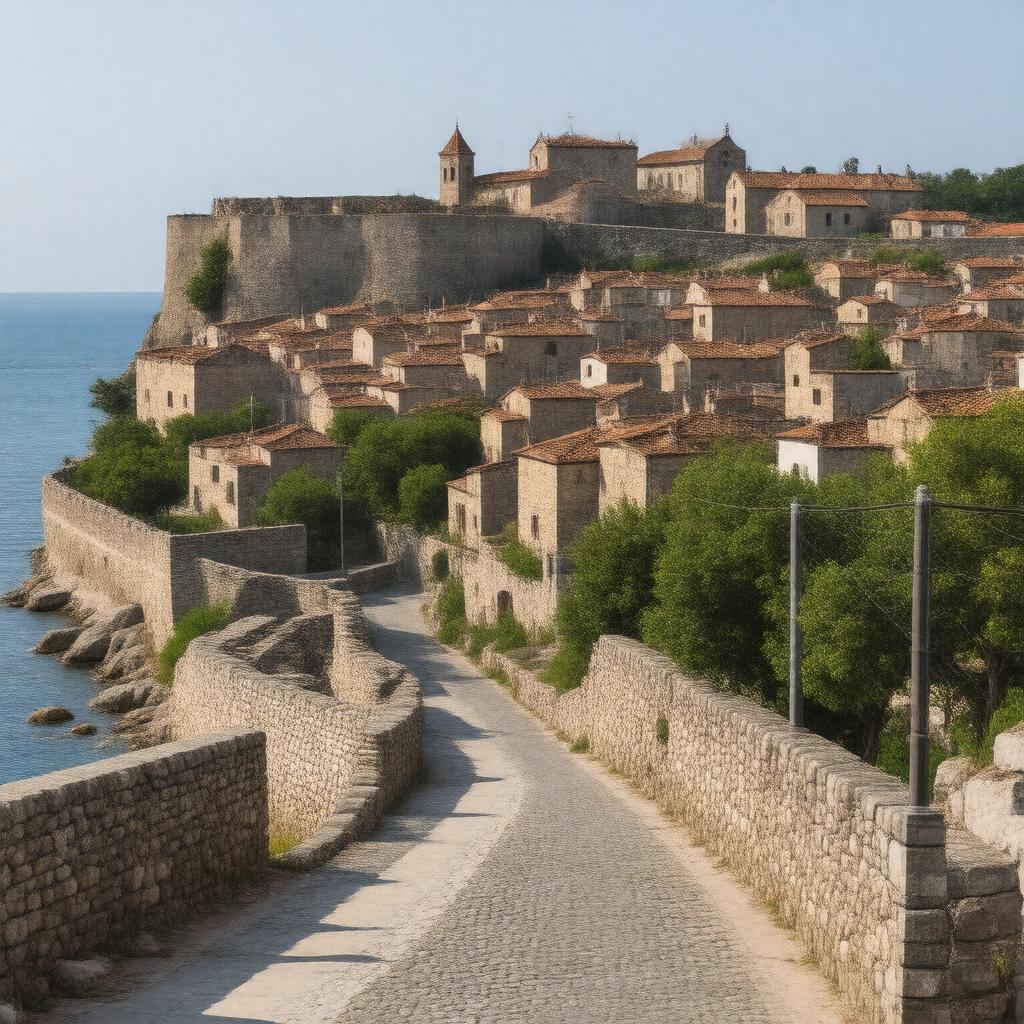 AI-created image of Historic Centre of Nessebar