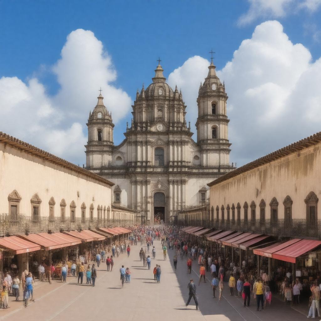 AI-created image of Historic Centre of Oaxaca