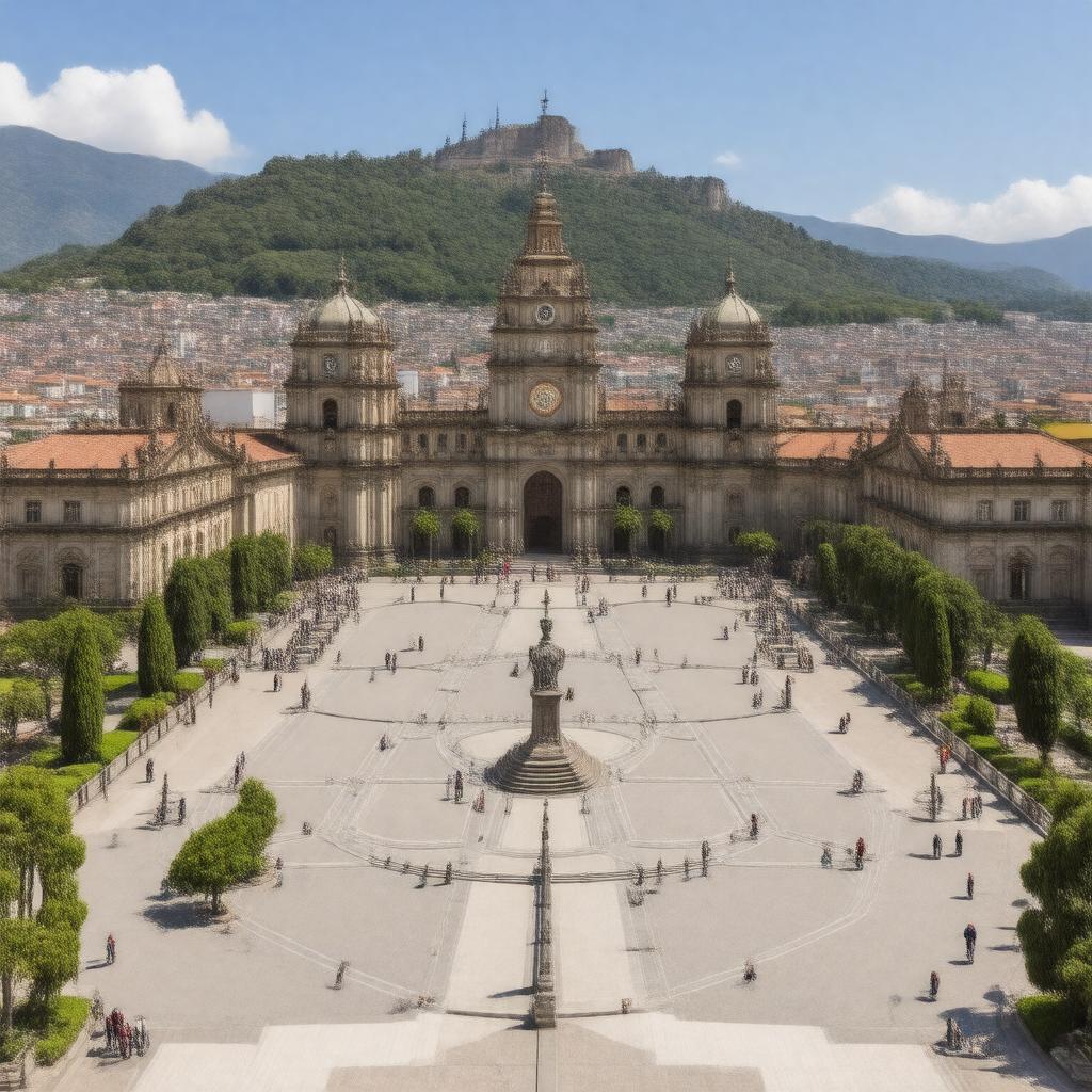 AI-created image of Historic Centre of Quito