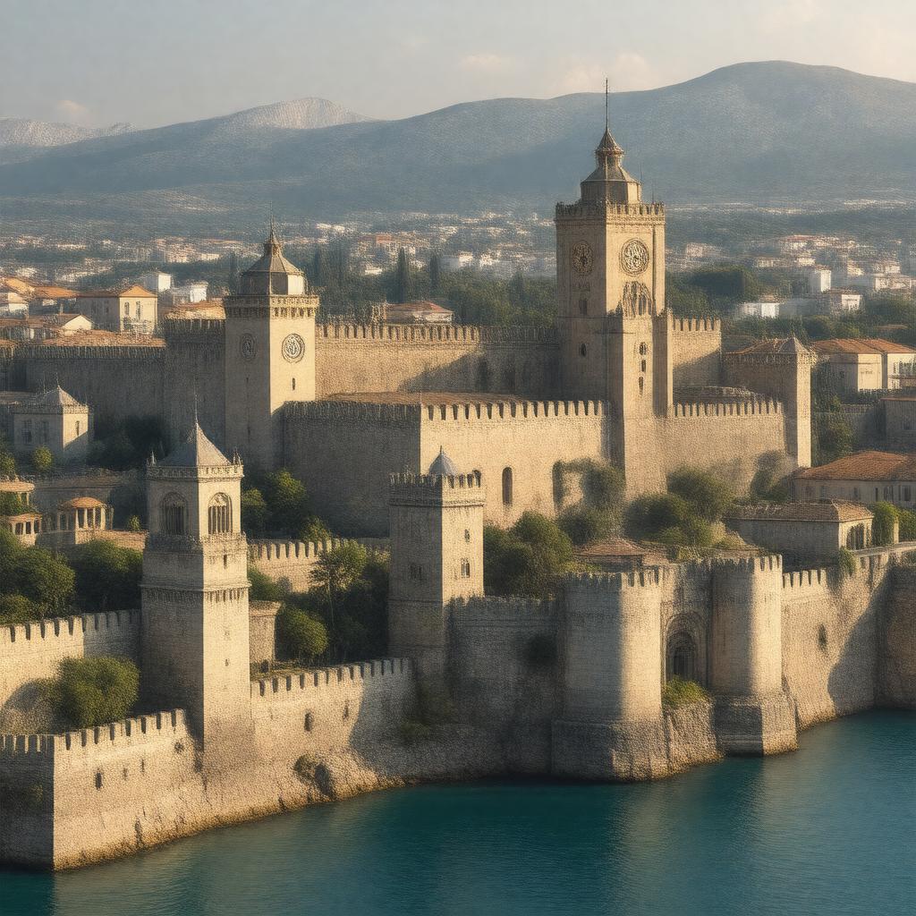 AI-created image of Historic Centre of Rhodes