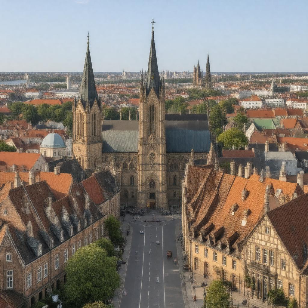 AI-created image of Historic Centre of Riga
