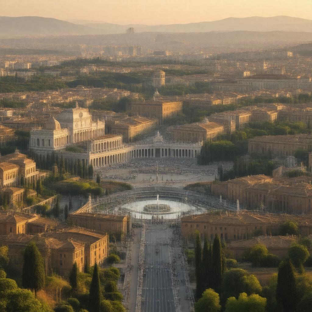 AI-created image of Historic Centre of Rome
