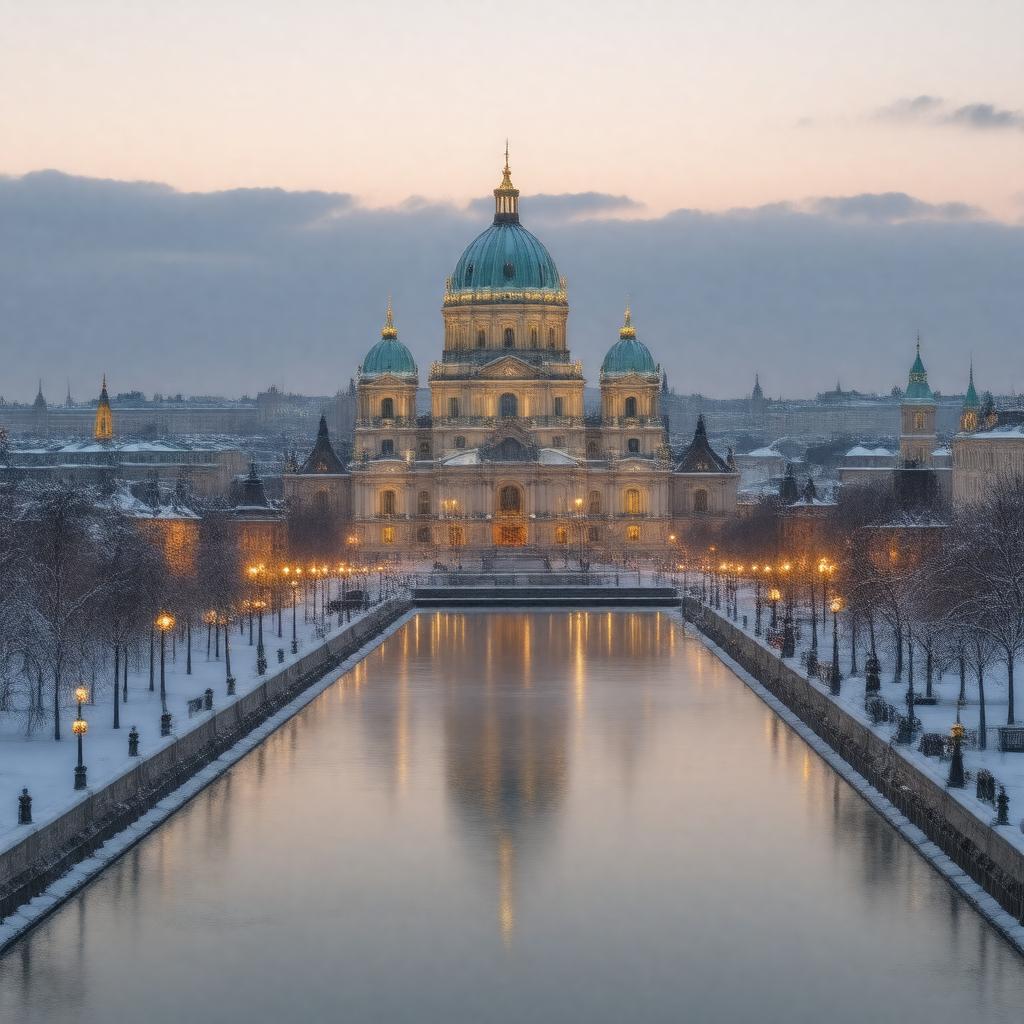 AI-created image of Historic Centre of Saint Petersburg and Related Groups of Monuments