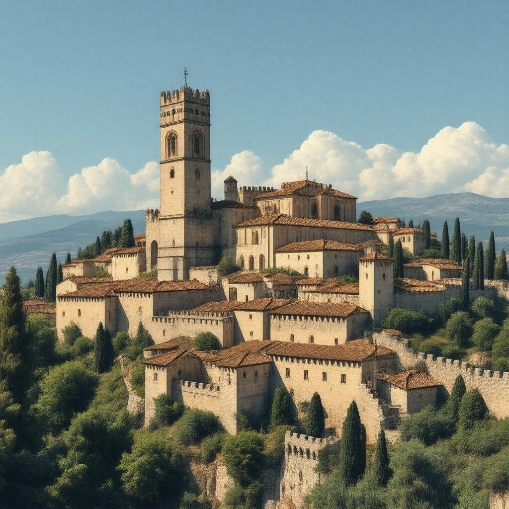 AI-created image of Historic Centre of San Marino
