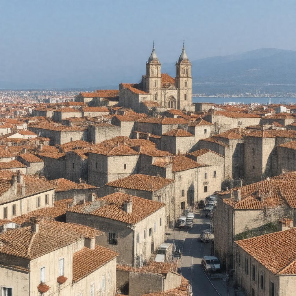 Click to view larger image AI-created image of Historic Centre of Split