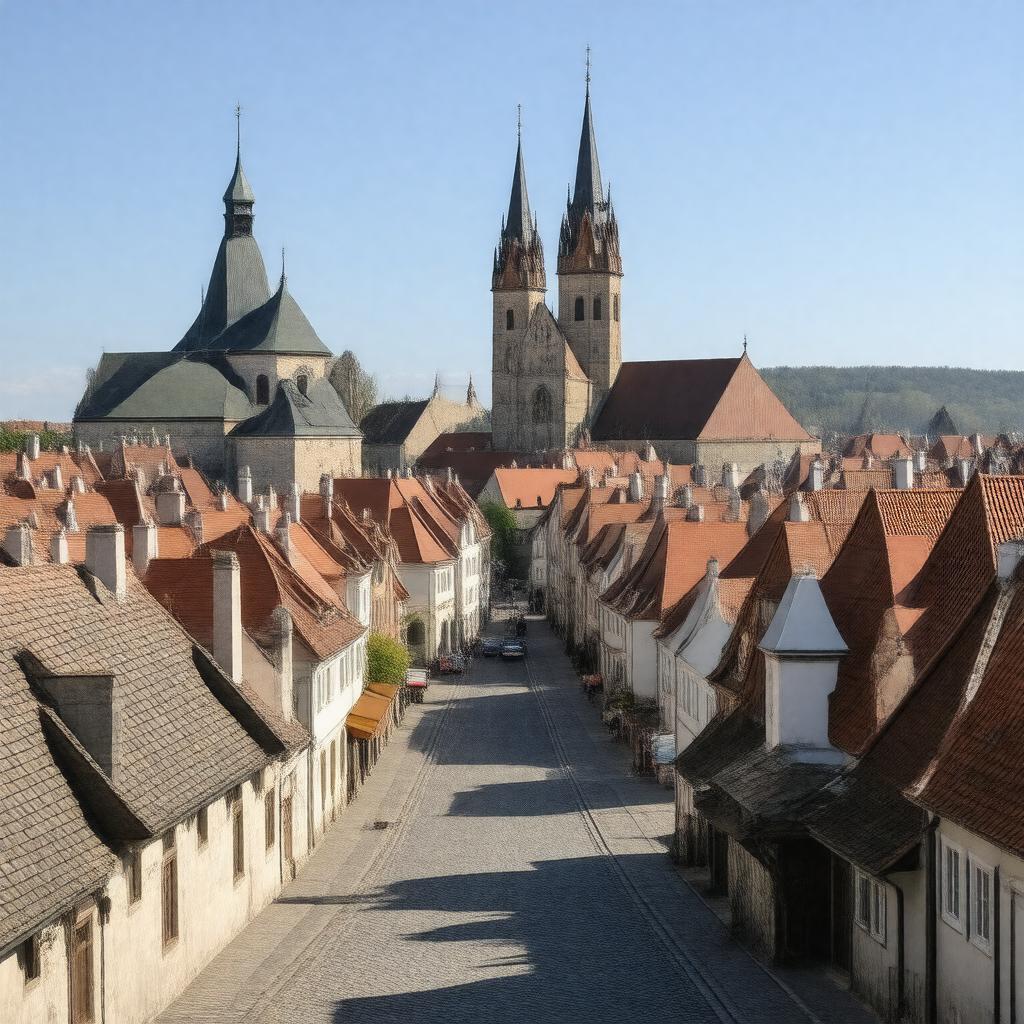 AI-created image of Historic Centre of Tallinn