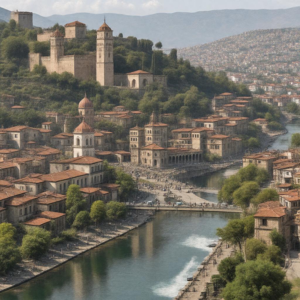 AI-created image of Historic Centre of Tbilisi