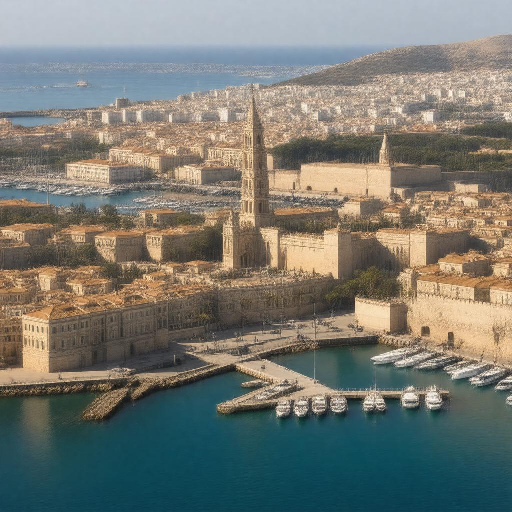 AI-created image of Historic Centre of Valletta