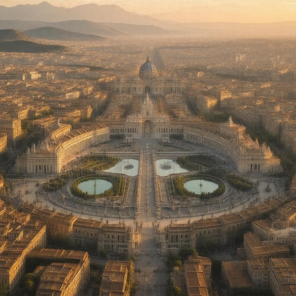 AI-created image of Historic Centre of Vatican City