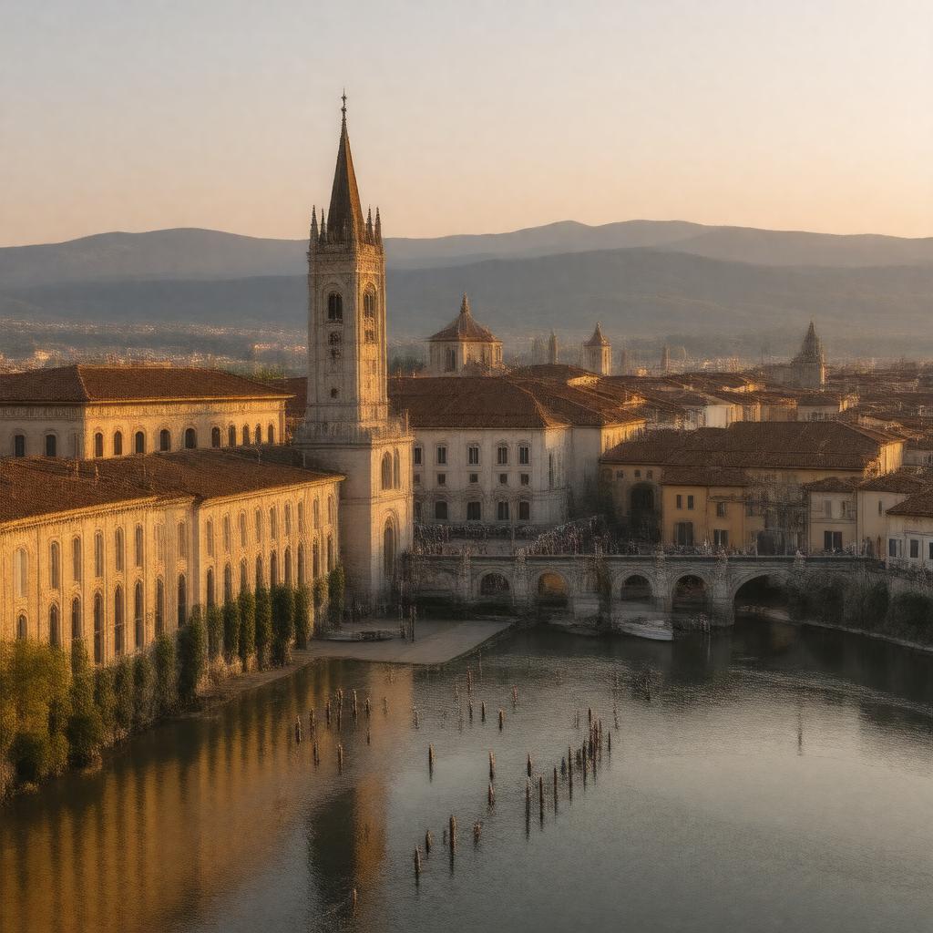 AI-created image of Historic Centre of Verona