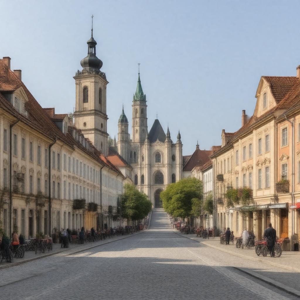 AI-created image of Historic Centre of Vilnius
