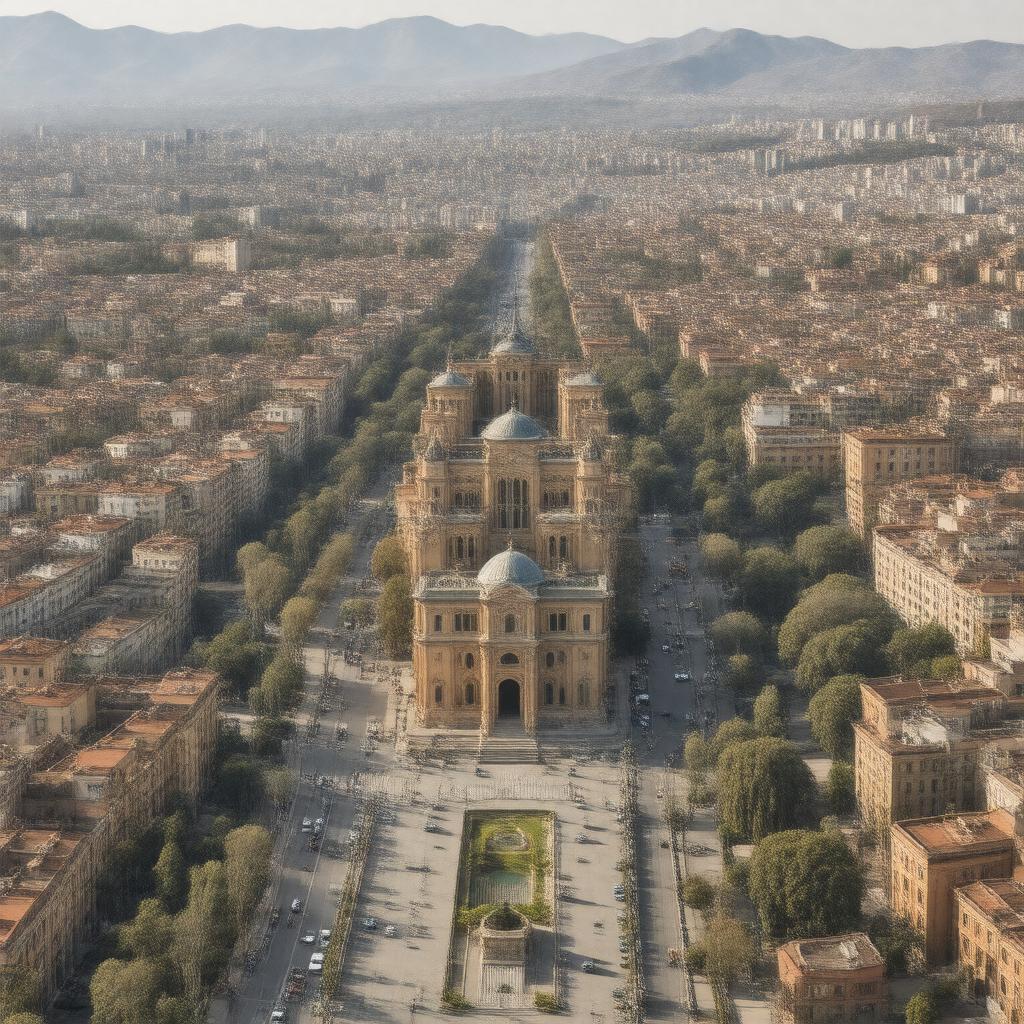 Click to view larger image AI-created image of Historic Centre of Yerevan