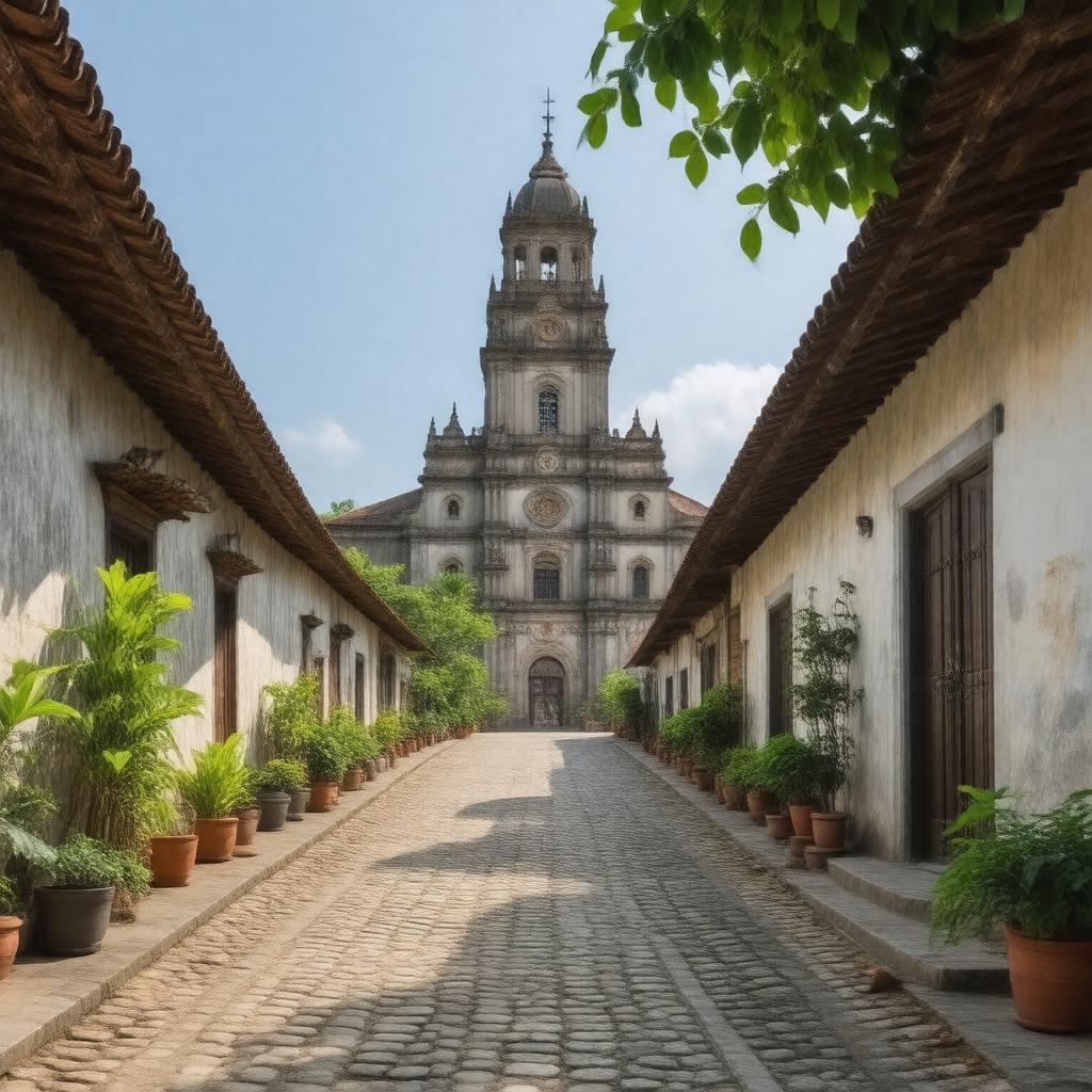 AI-created image of Historic City of Vigan