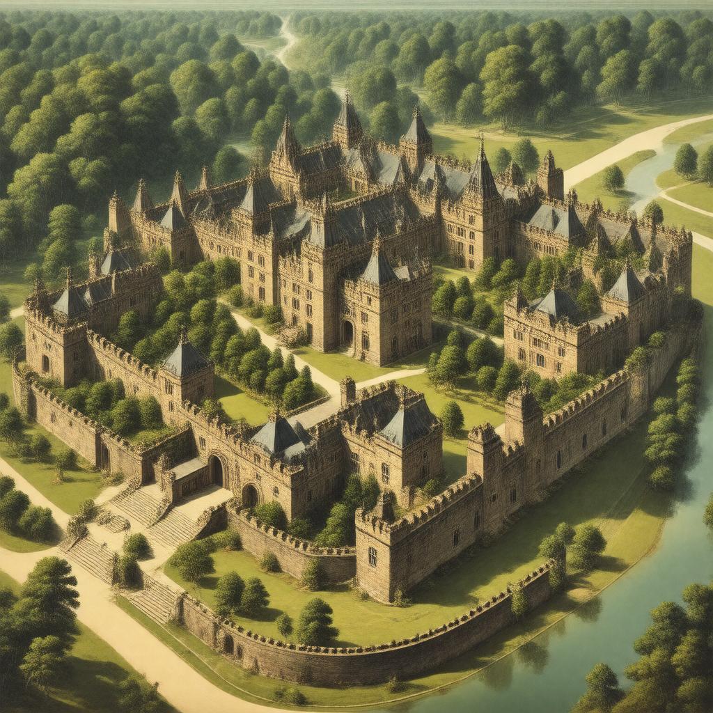 AI-created image of Historic Fort Wayne