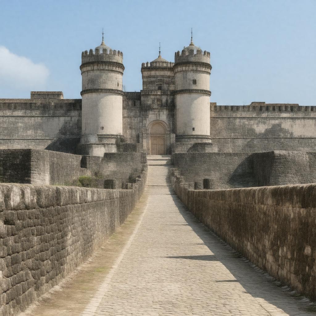 AI-created image of Historic Fortified Town of Campeche