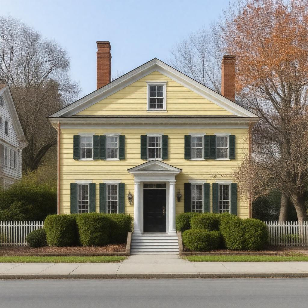 AI-created image of Historic New England