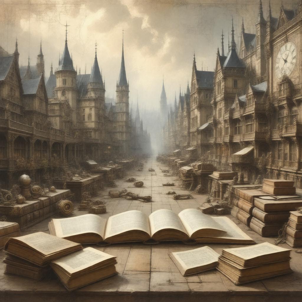 Click to view larger image AI-created image of Historicism