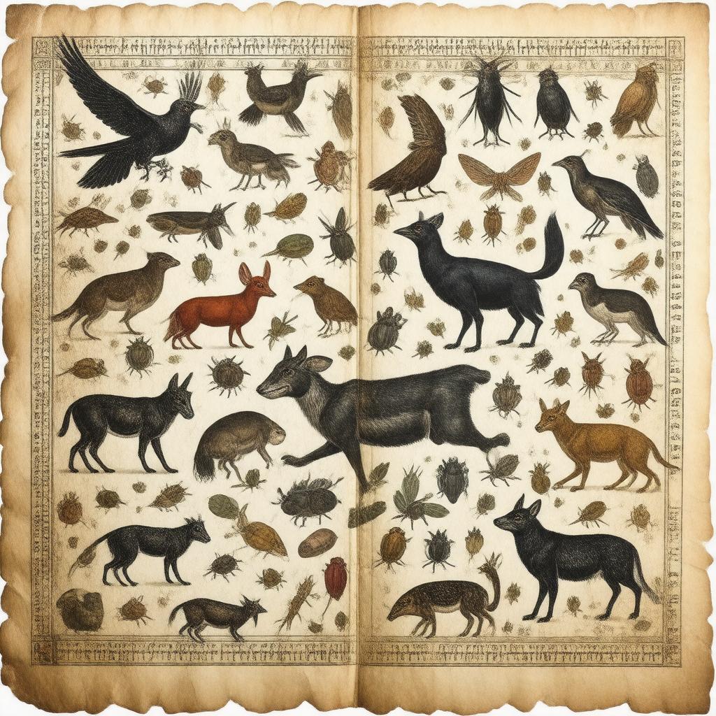 Click to view larger image AI-created image of History of Animals