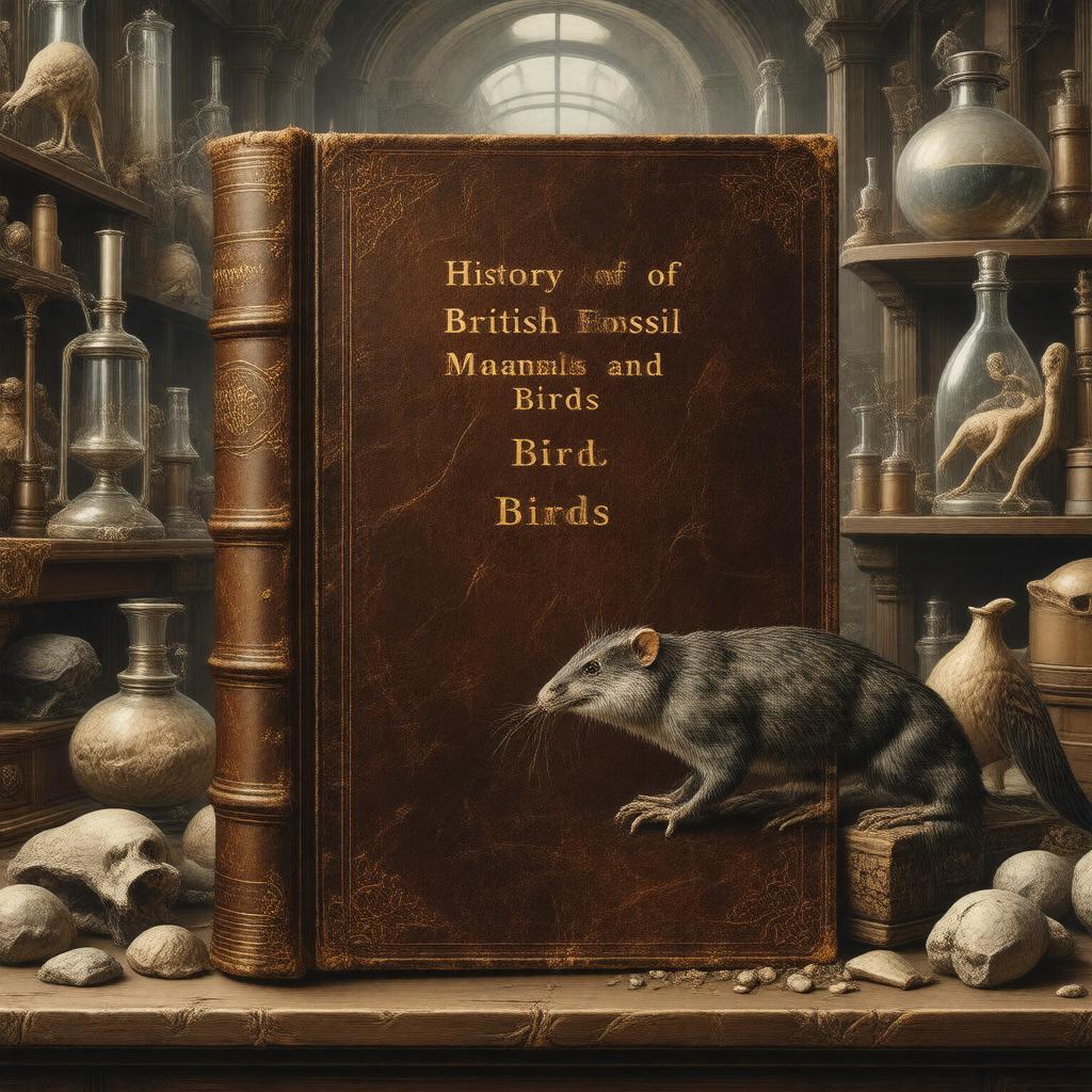 Click to view larger image AI-created image of History of British Fossil Mammals and Birds