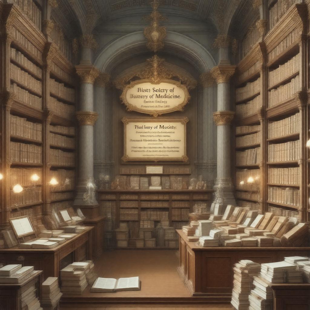 AI-created image of History of Medicine Society