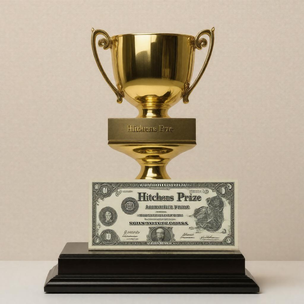 Click to view larger image AI-created image of Hitchens Prize