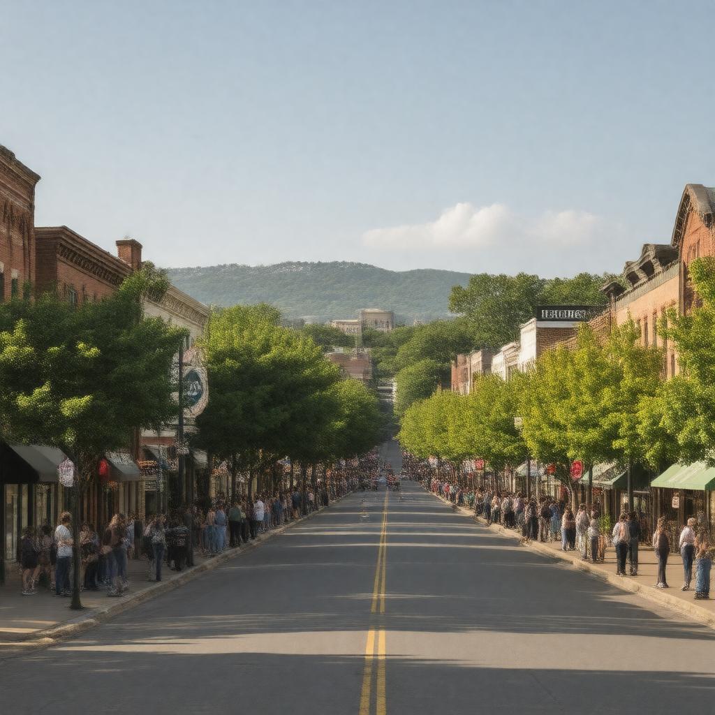 AI-created image of Hitt Street