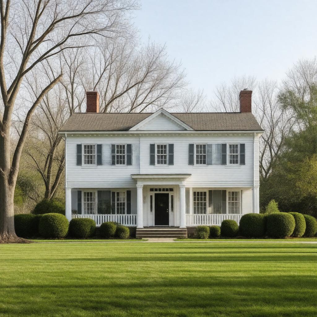 Click to view larger image AI-created image of Hitzeman House