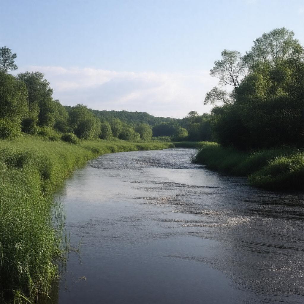 AI-created image of Hockomock River