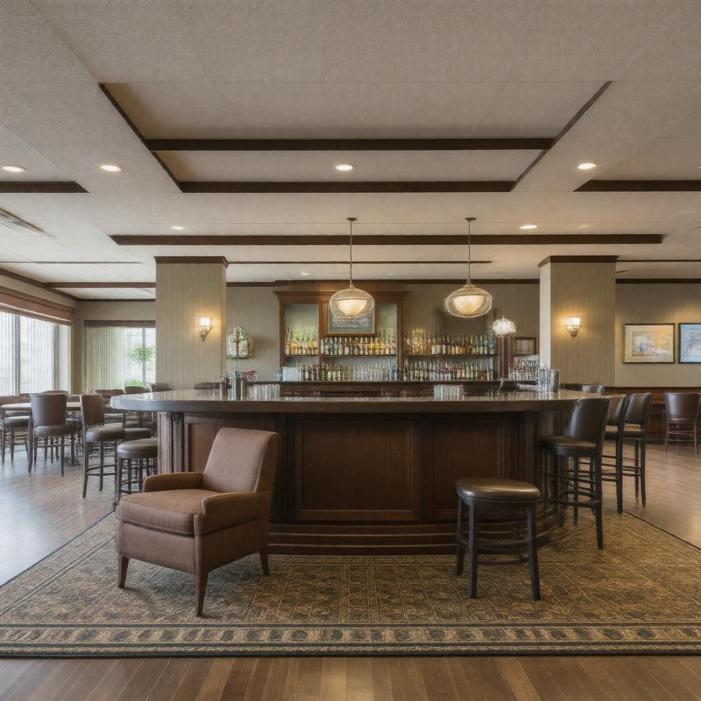 AI-created image of Hodgdon Hall Lounge