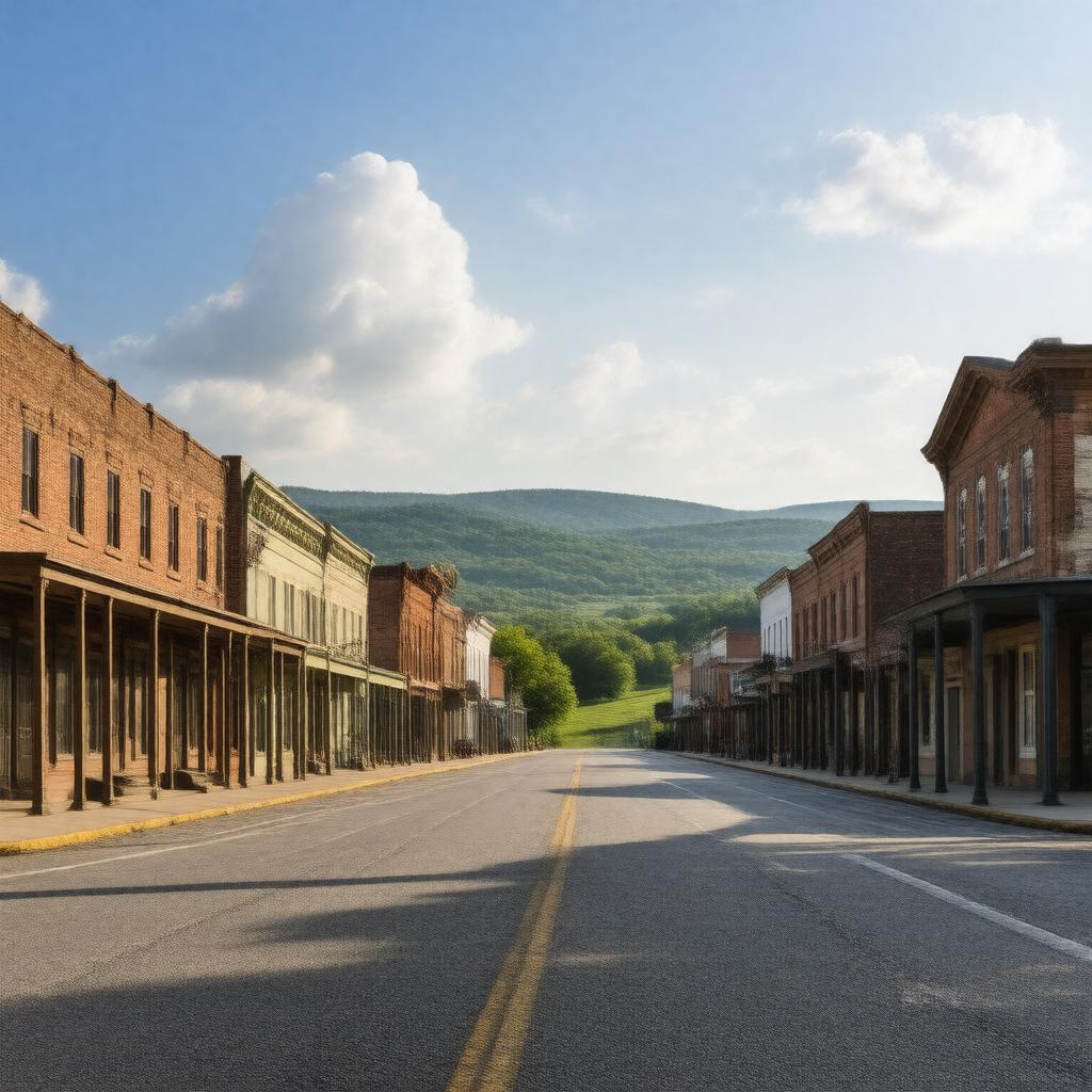 AI-created image of Hodgenville, Kentucky, USA