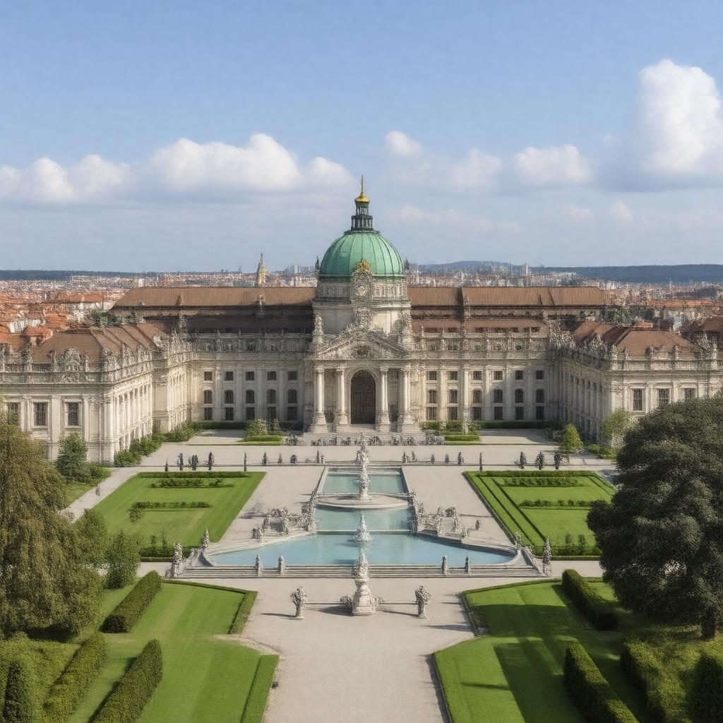 AI-created image of Hofburg Palace