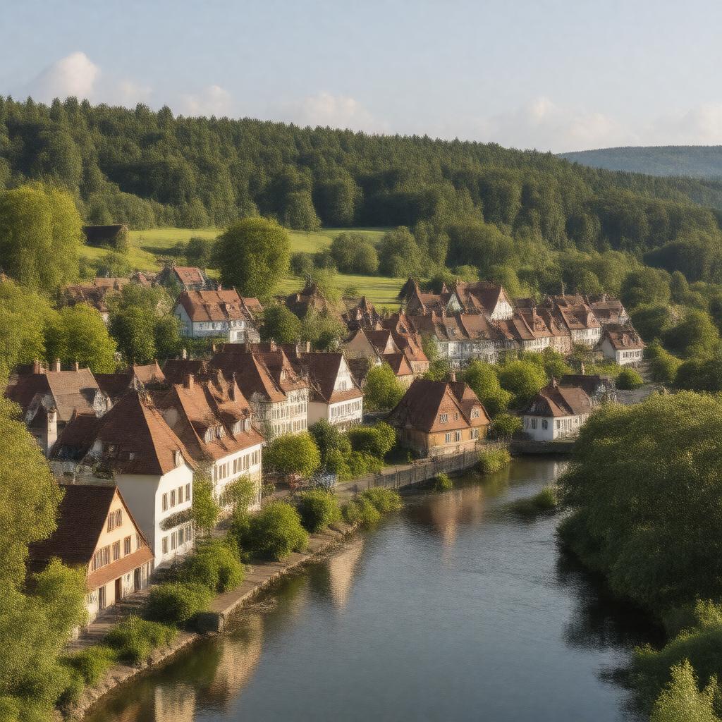 AI-created image of Hofheim am Taunus