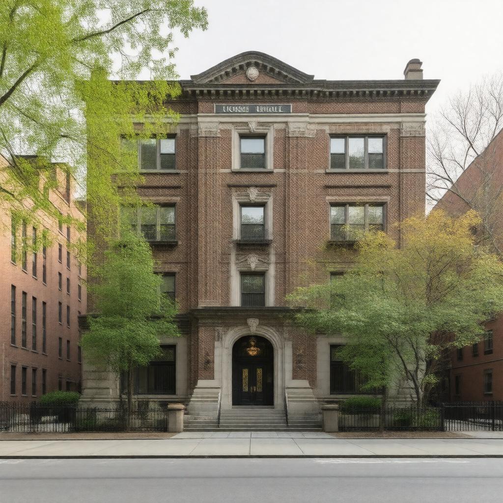 Click to view larger image AI-created image of Hogan Hall