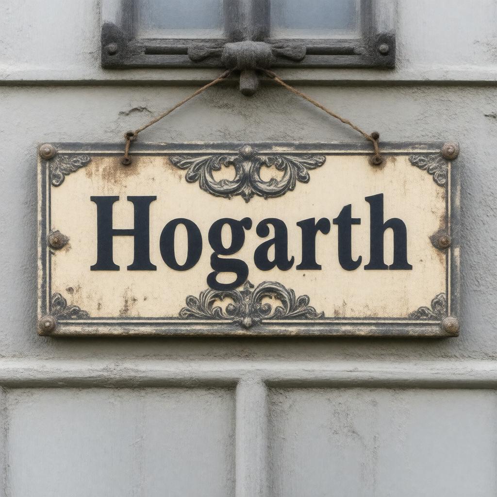 Click to view larger image AI-created image of Hogarth