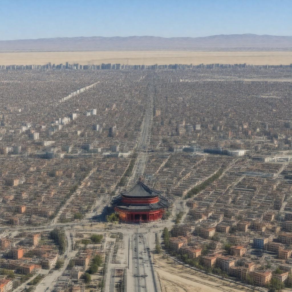 AI-created image of Hohhot