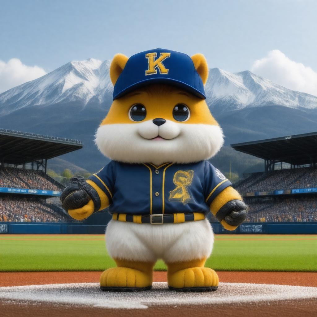 AI-created image of Hokkaido Nippon-Ham Fighters