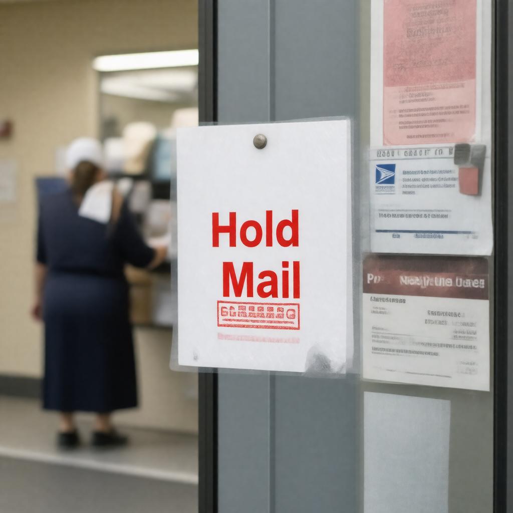 Click to view larger image AI-created image of Hold Mail