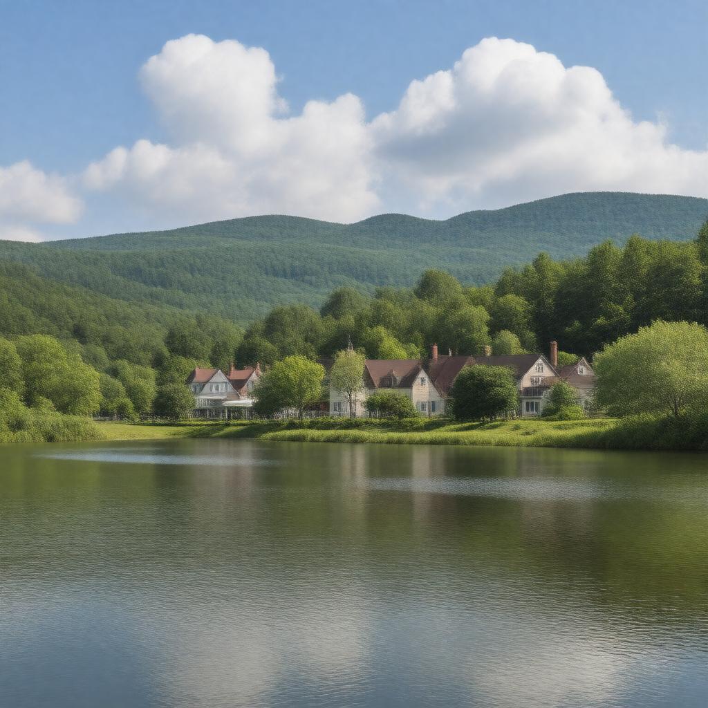 AI-created image of Holderness, New Hampshire, United States