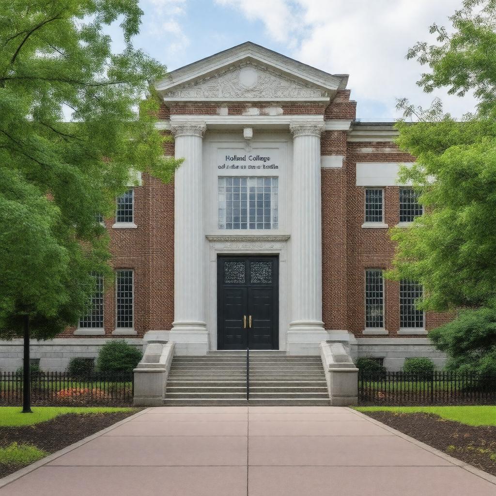 AI-created image of Holland College of Arts and Media