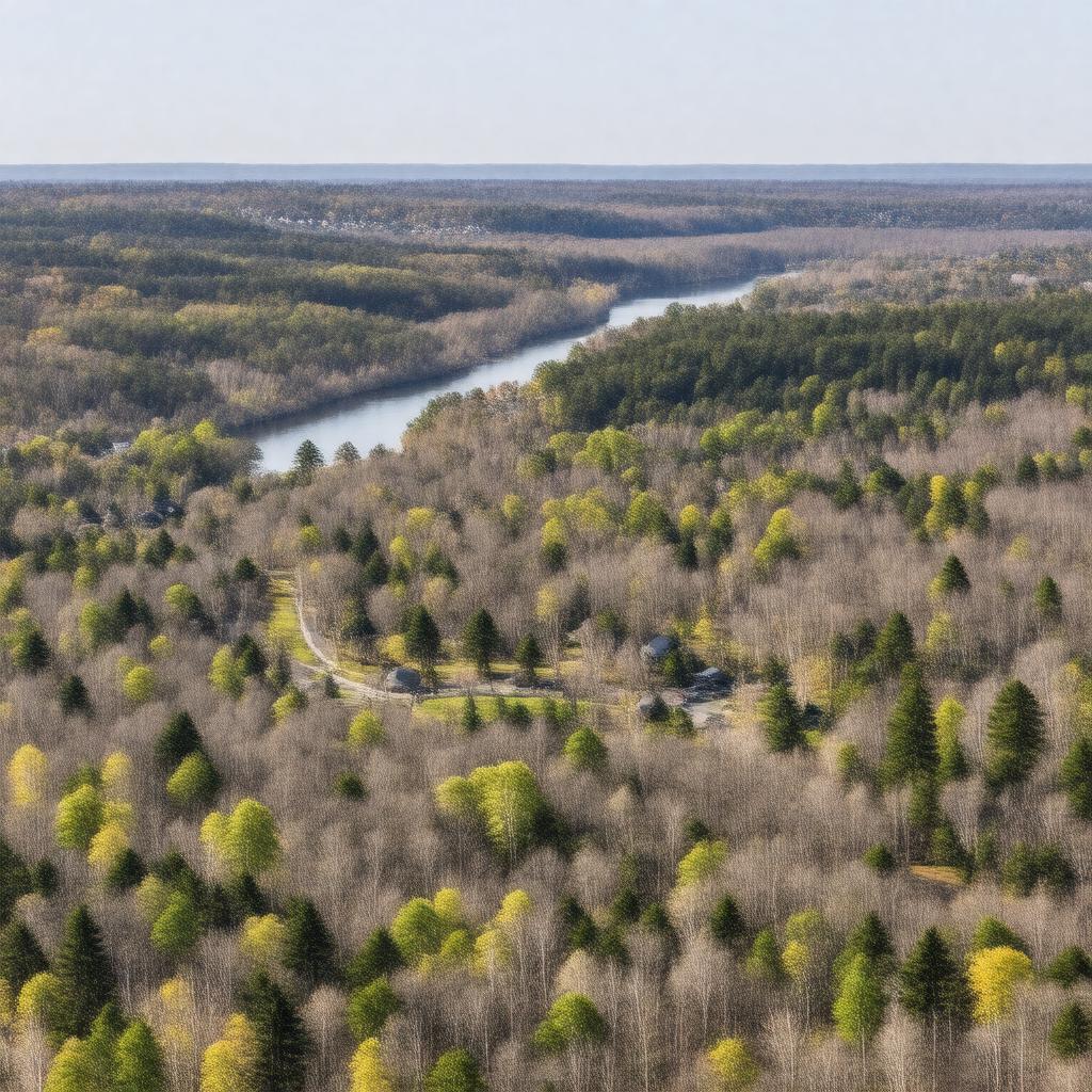 AI-created image of Holliston, Massachusetts