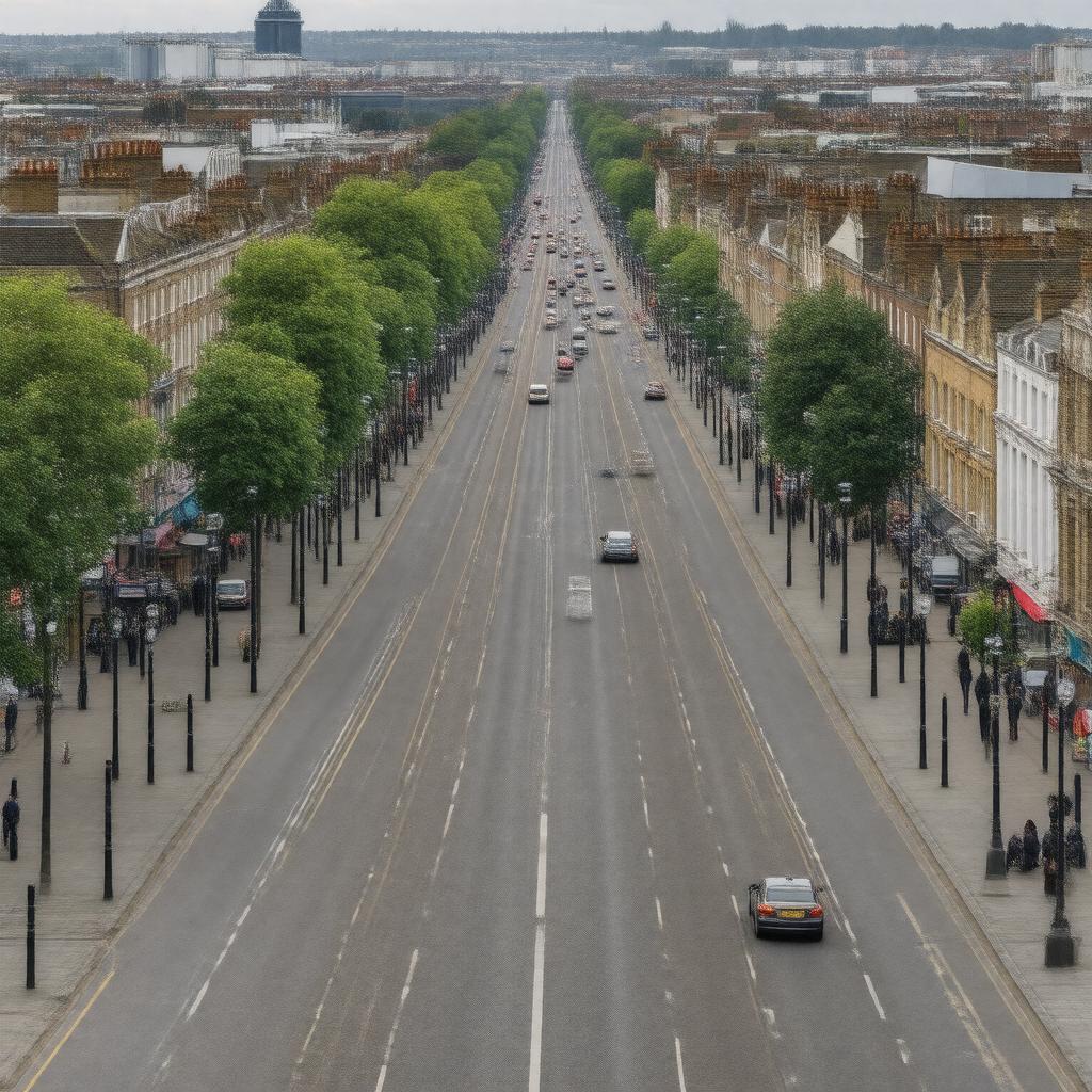 AI-created image of Holloway Road