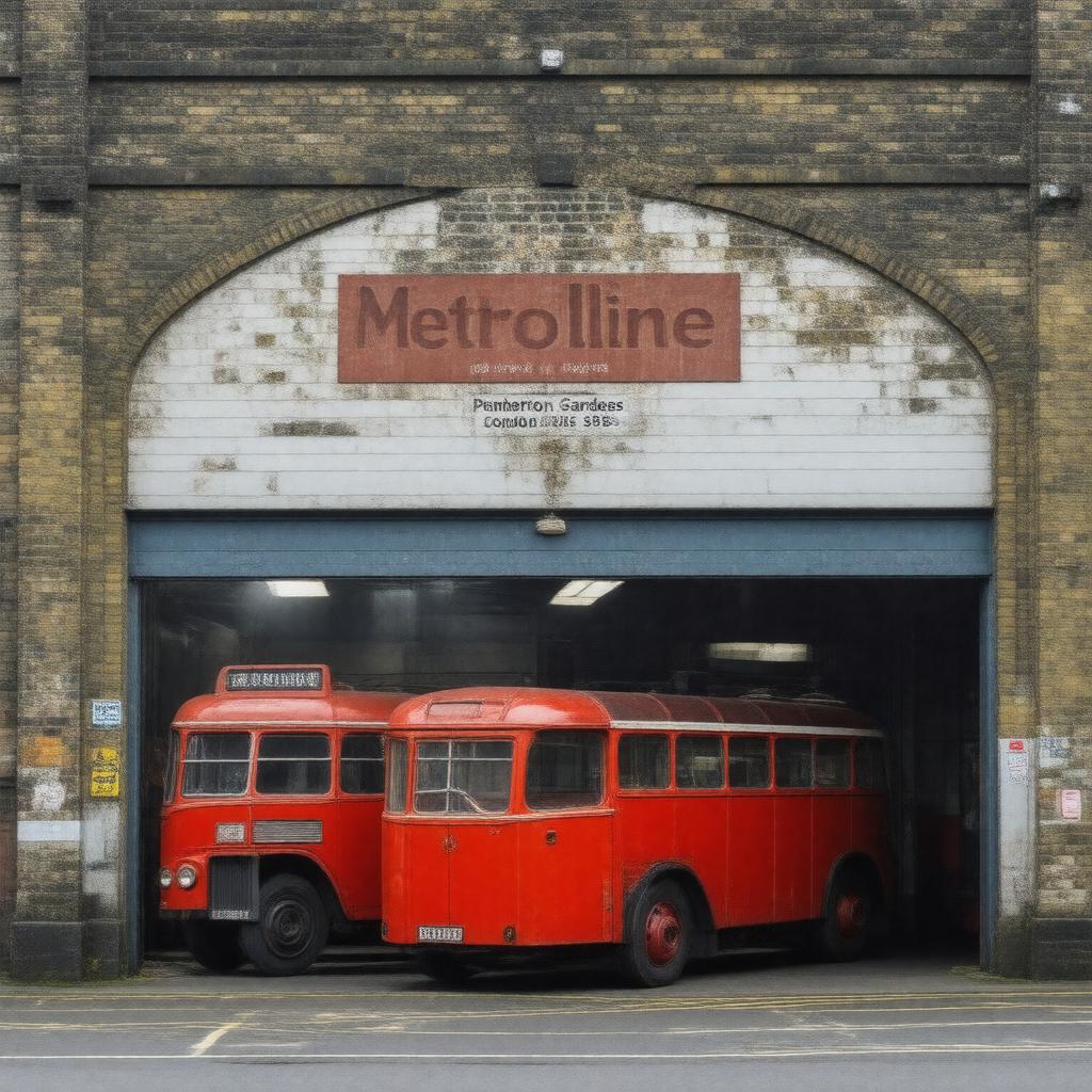 AI-created image of Holloway garage